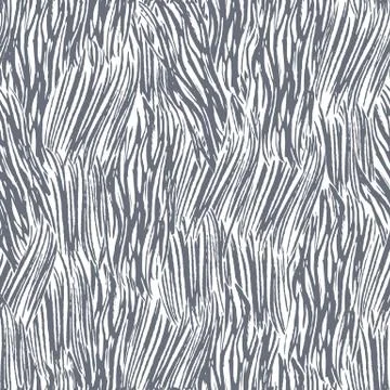 Ink hand drawn abstract lines seamless pattern Stock Illustration