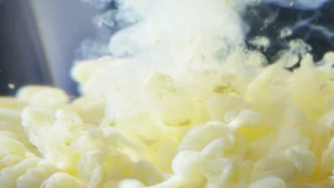 Ink is injected into water Stock Footage 230906677