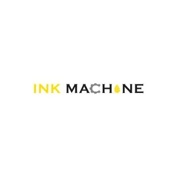 INK MACHINE LOGO Stock Illustration