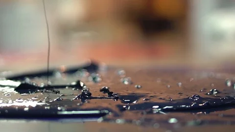 Ink Mixing Stock Footage 76863005
