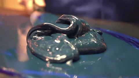 Ink Mixing Video stock 76863358