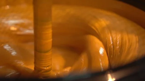 Ink Mixing Machine in Operation Stock Footage 76101568