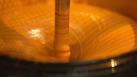 Ink Mixing Machine in Operation Stock Footage 76103075