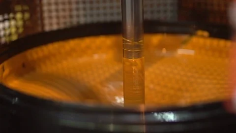 Ink Mixing Machine in Operation Stock Footage 76103720