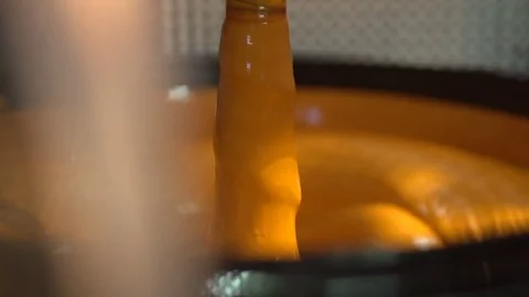 Ink Mixing Machine in Operation Stock Footage 76103748