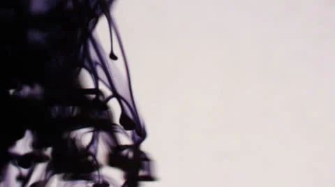 Ink Moves 5 Stock Footage 23457334