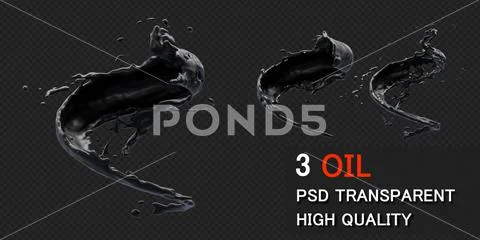 Ink Oil Splash circle round frame on withe background. 4K size PSD Template