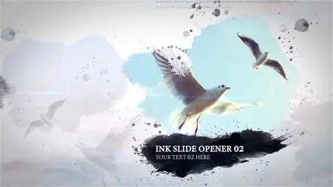 Ink Opener 스톡 After Effects