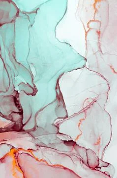 Ink, paint, abstract. Stock Illustration