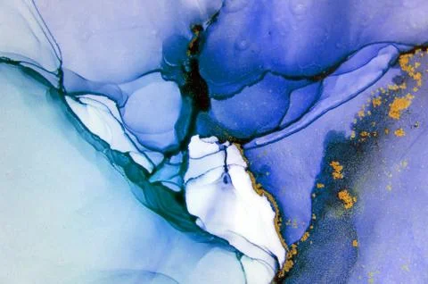 Ink, paint, abstract. Stock Photos