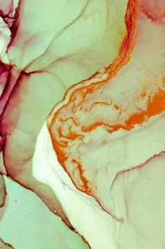 Ink, paint, abstract. Stock Photos