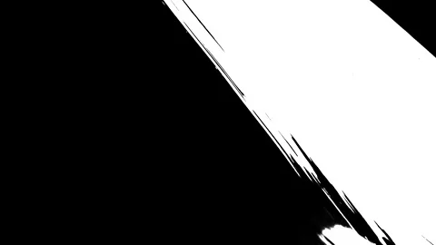 Ink Paint White Brush Stroke Transition Animation Stock Footage 141244162