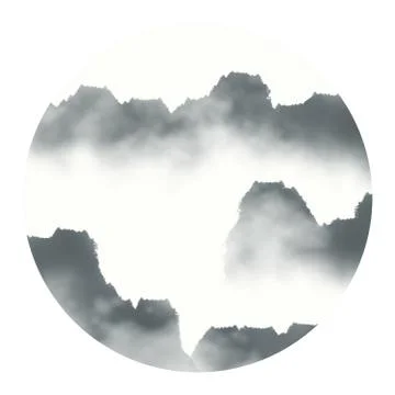 Ink painting Stock Illustration