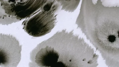 Ink On Paper 6 Stock-Footage 201886591