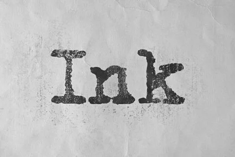 Ink Paper Texture Stock Illustration
