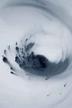 Ink patterns in water Stock Illustration