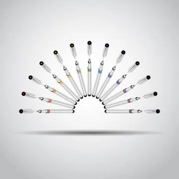 Ink pen Stock Illustration