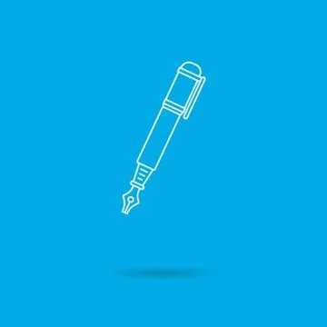 Ink pen 스톡 일러스트