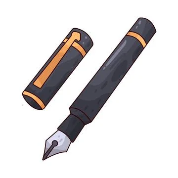 Ink Pen illustration Stock Illustration