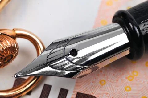 Ink pen Foto stock