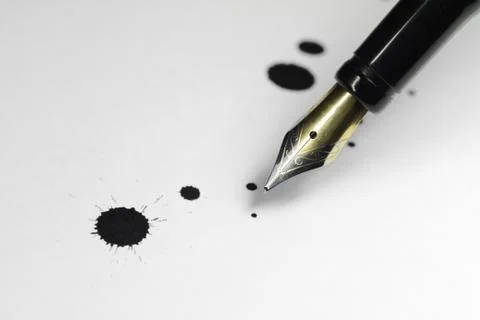 Ink pen Stock Photos
