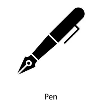 Ink Pen Vector Stock Illustration