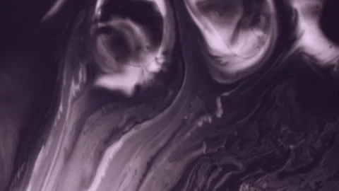 Ink pour liquid emulsion drop substance flow art Stock Footage 320285216