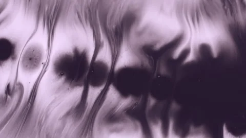 Ink pour water spill texture pigment drop acrylic Video stock 320285167