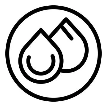 Ink printer icon outline vector. Copier machine Stock Illustration