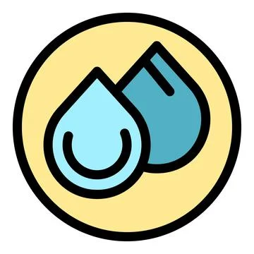 Ink printer icon vector flat Stockillustratie