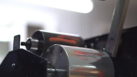 Ink Proofer in Operation Stock Footage 76103285