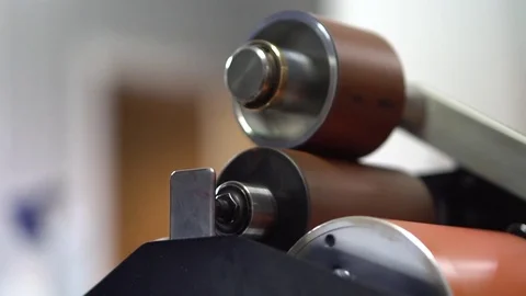 Ink Proofer in Operation Video stock 76103300