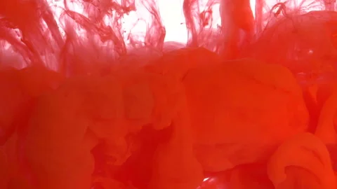  Ink Red in water Stock Footage 209882556