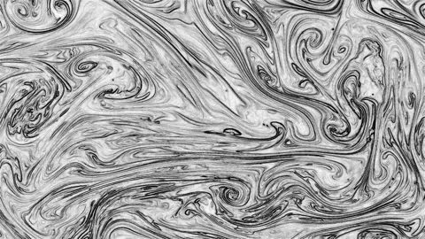 Ink River Flowing Across Frame Stock Footage 327997342