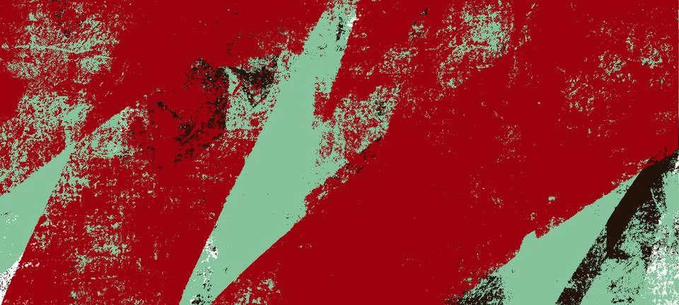 Ink roller brush stroke bg. Bold diagonal paint brayer strokes with distres.. Stock Illustration