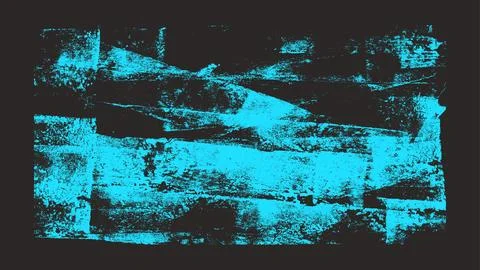 Ink roller shape bold background. Linocut texture. Grunge letterpress rectangles Stock Illustration