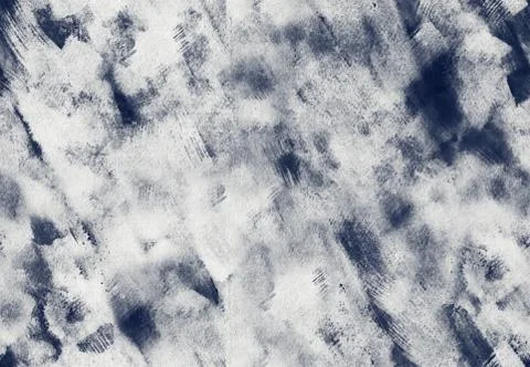 Ink seamless pattern with brushstrokes Stock Illustration