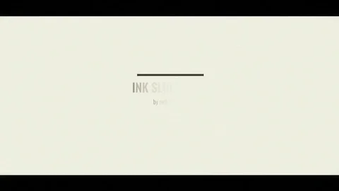 Ink Slideshow 库存 After Effects