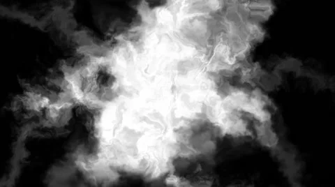 Ink Smoke Transition Stock Footage