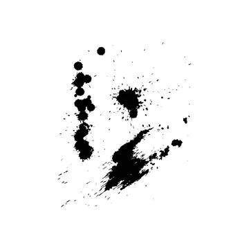 Ink Smudges Stock Illustration