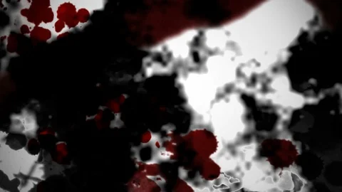 Ink splash animation Stock Footage 95112483
