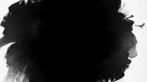 An Ink Splash Background perfect for Creative Designs that enhances artistic Stock Footage 305989957