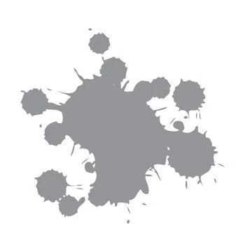 Ink splash. Grunge splatters. Abstract background. Grunge text banners Stock Illustration