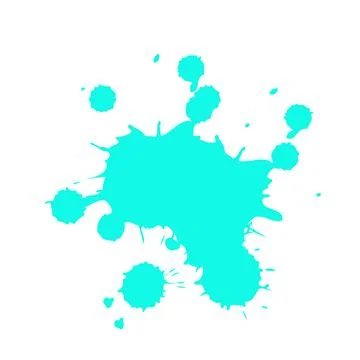 Ink splash. Grunge splatters. Abstract background. Grunge text banners Stock Illustration