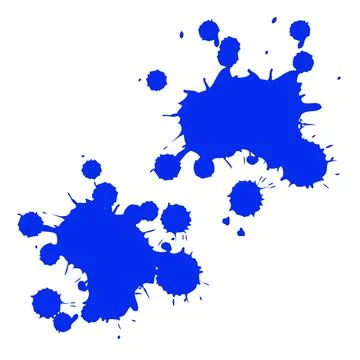 Ink splash. Grunge splatters. Abstract background. Grunge text banners Stock Illustration