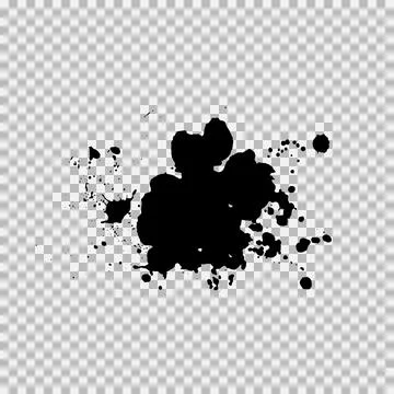 Ink splash. Grunge splatters. Abstract background. Grunge text banners Stock Illustration
