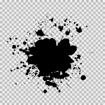 Ink splash. Grunge splatters. Abstract background. Grunge text banners Stock Illustration
