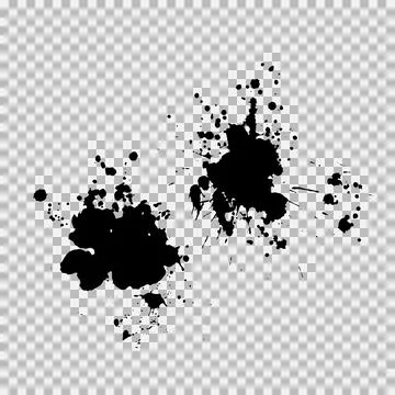 Ink splash. Grunge splatters. Abstract background. Grunge text banners Stock Illustration