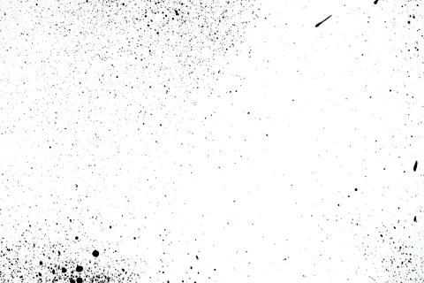 Ink Splash Pattern, Black Watercolor Splatter Background. Stock Illustration