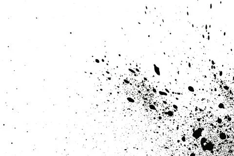 Ink Splash Pattern, Black Watercolor Splatter Background. Stock Illustration